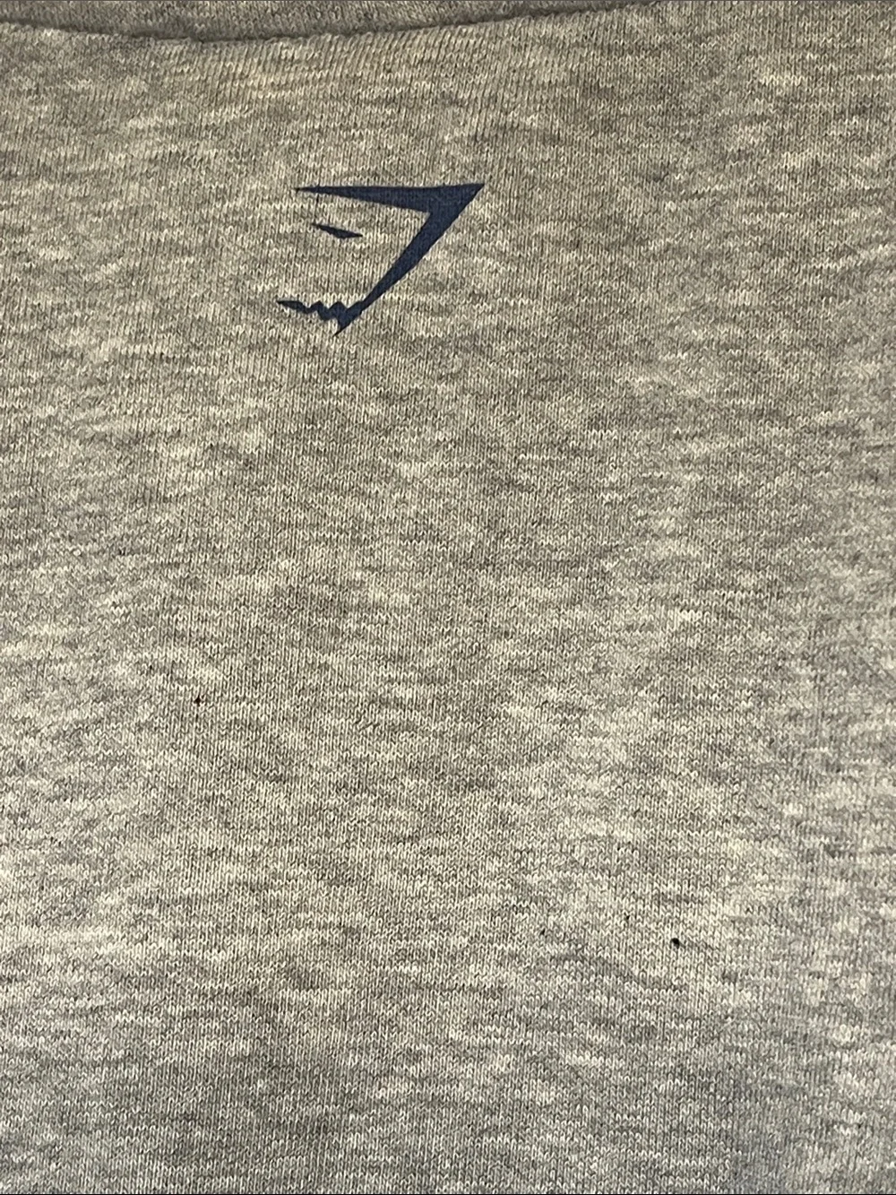 Gymshark Oversized Gray & Blue Crewneck Sweatshirt Large - Picture 5 of 8